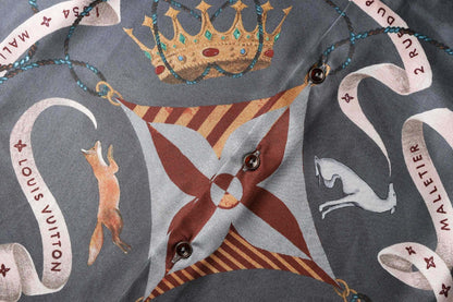 Louis printed silk shirt