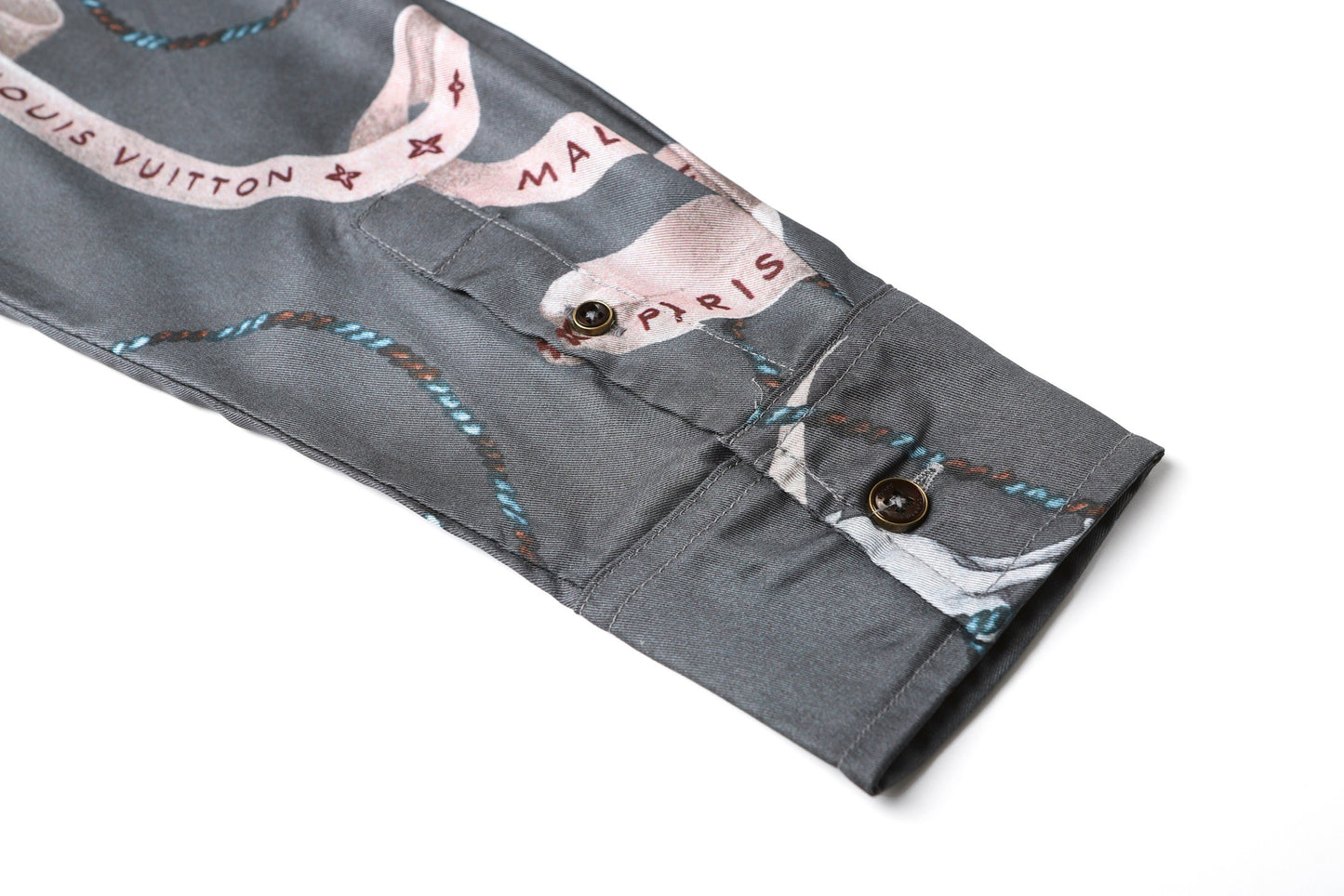 Louis printed silk shirt