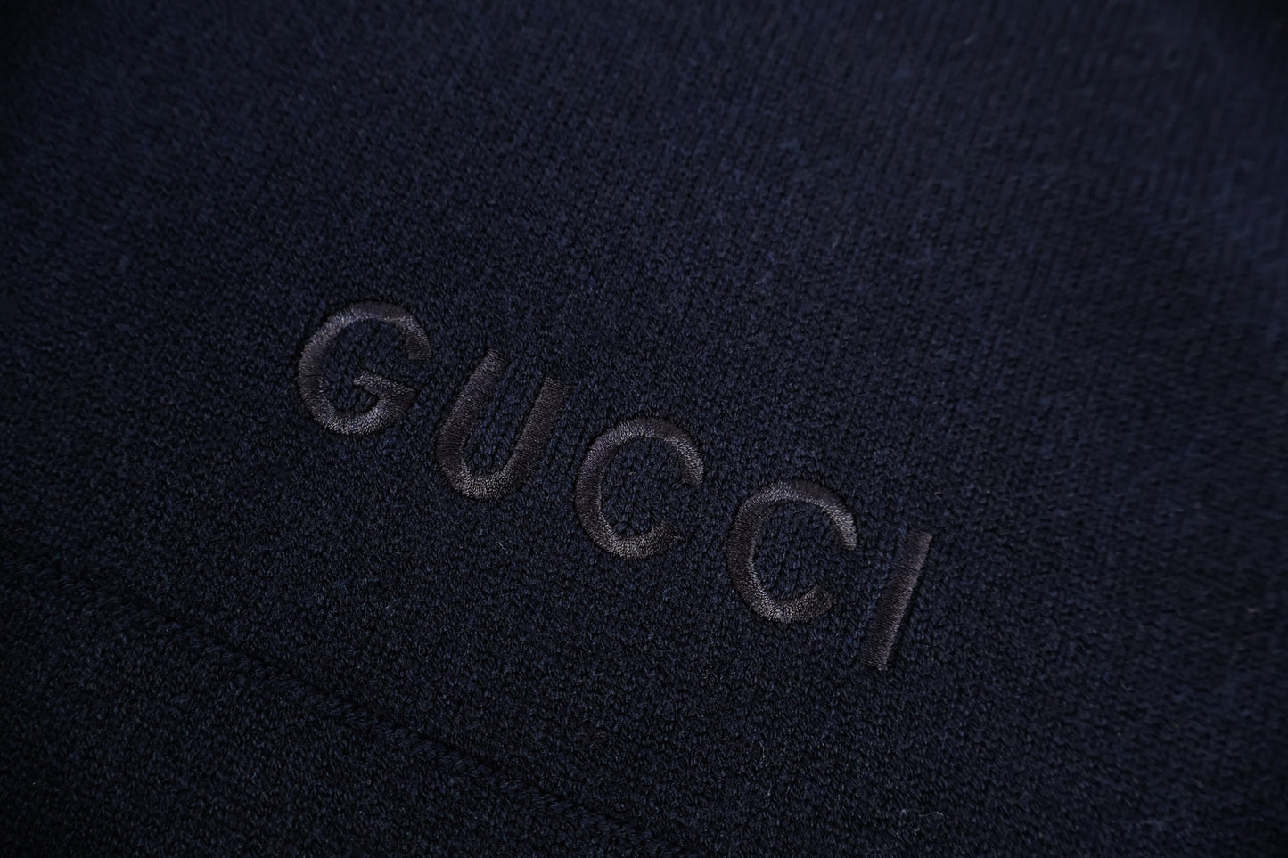 Guc embroidered sweater