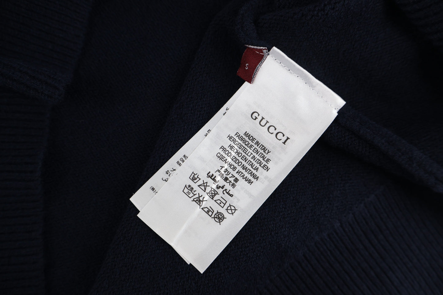 Guc embroidered sweater