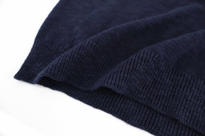 Stone embroidered sweater