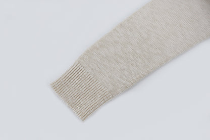 Stone embroidered sweater