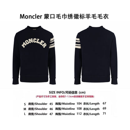 Mon embroidered sweater