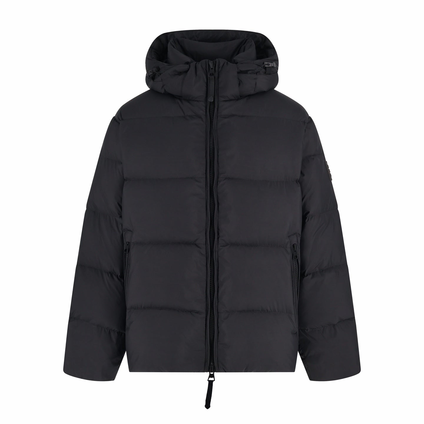 Bur hooded down jacket