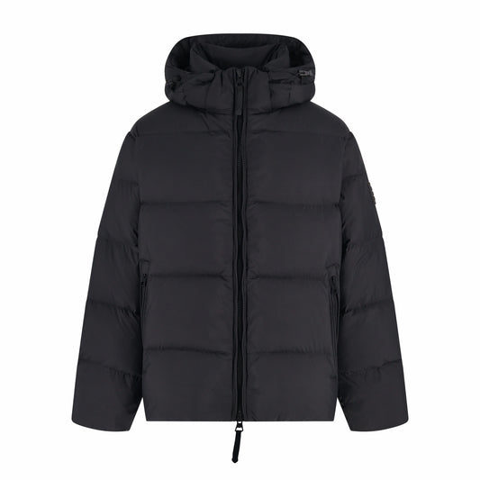 Bur hooded down jacket