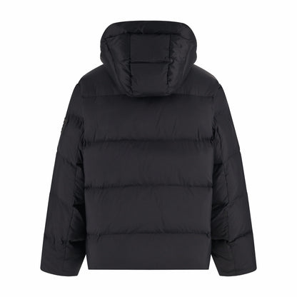 Bur hooded down jacket