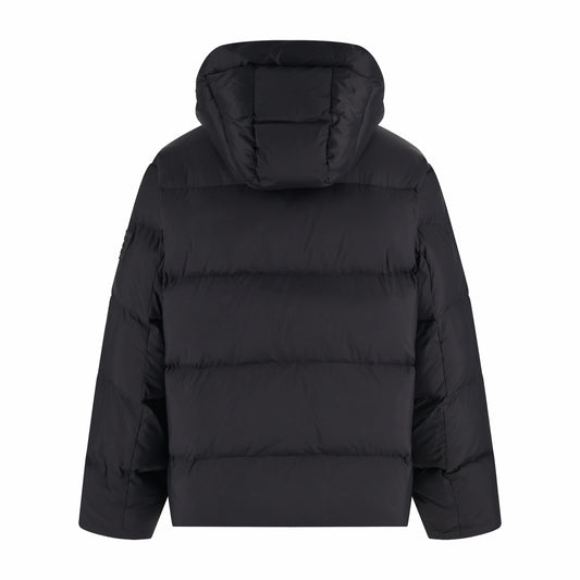 Bur hooded down jacket