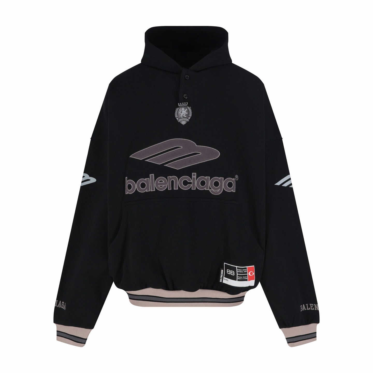 Balen embroidered hoodie