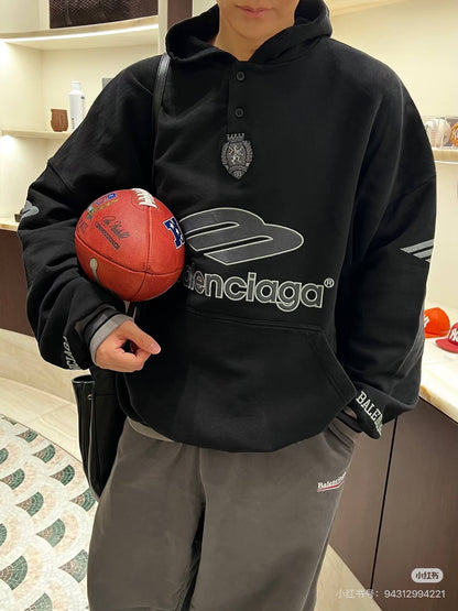 Balen embroidered hoodie