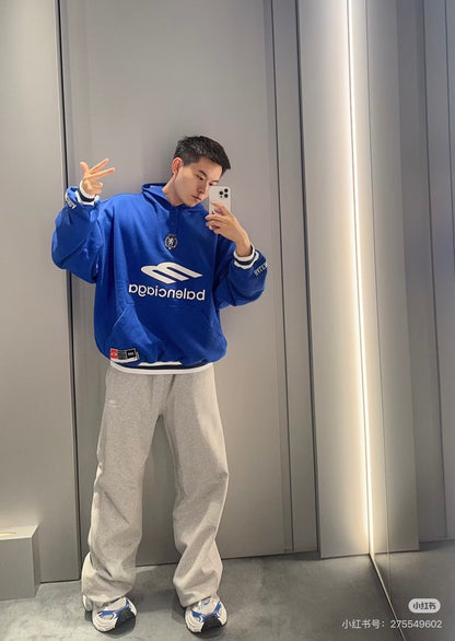 Balen embroidered hoodie