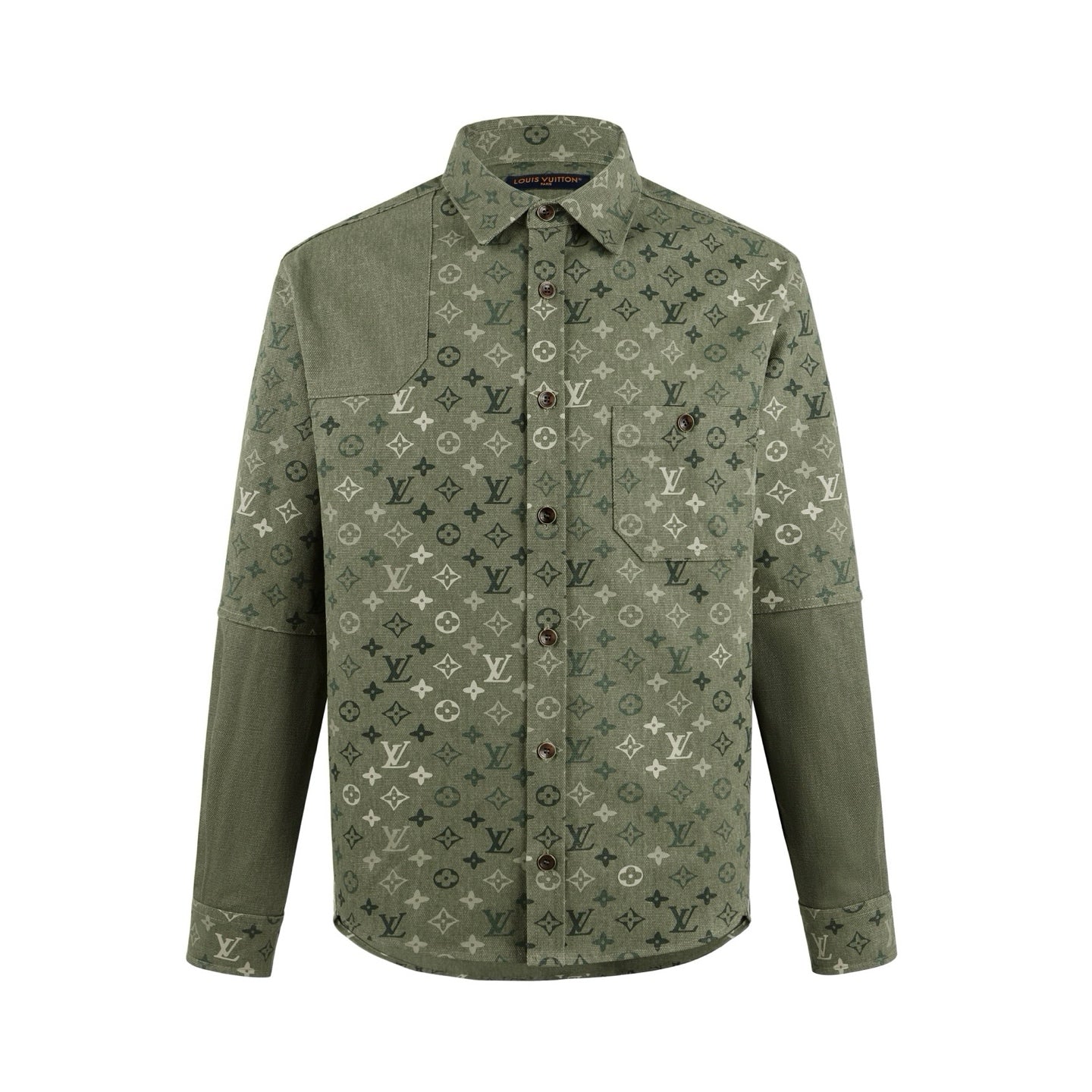 Louis printed shirt jacket
