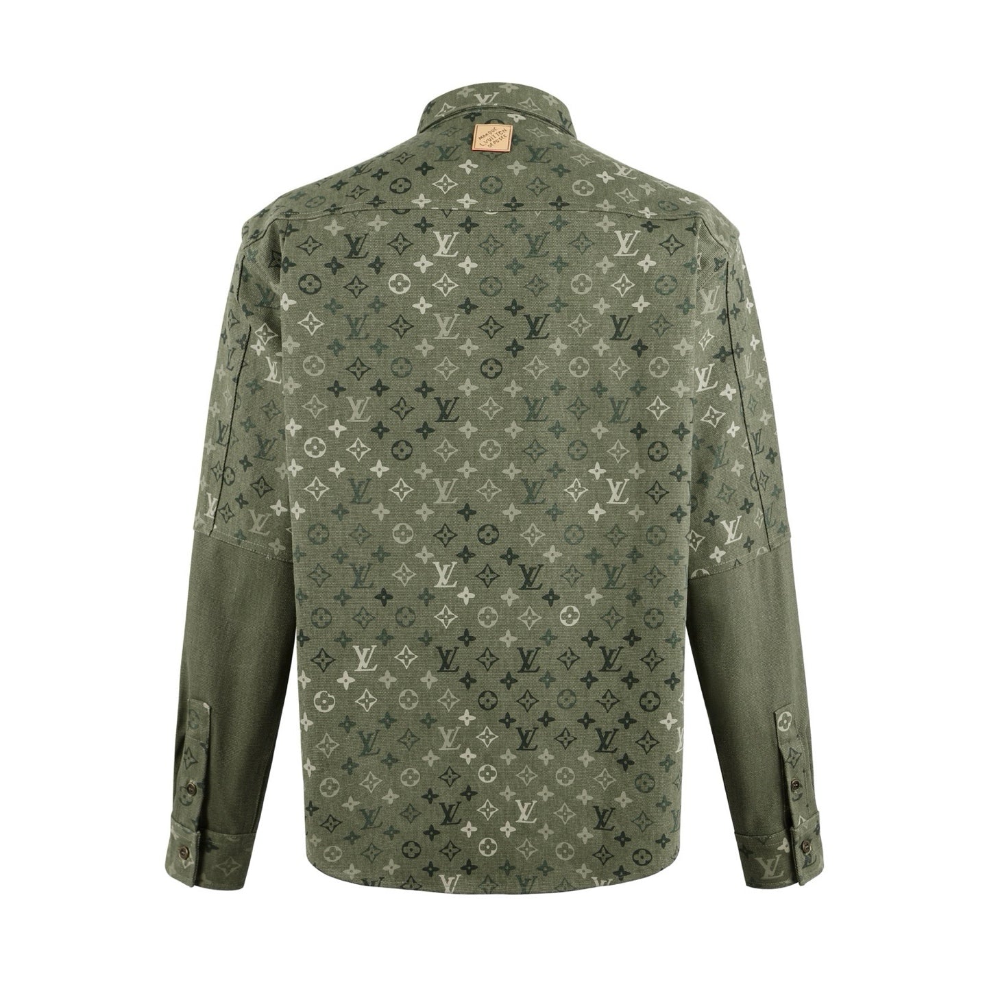 Louis printed shirt jacket