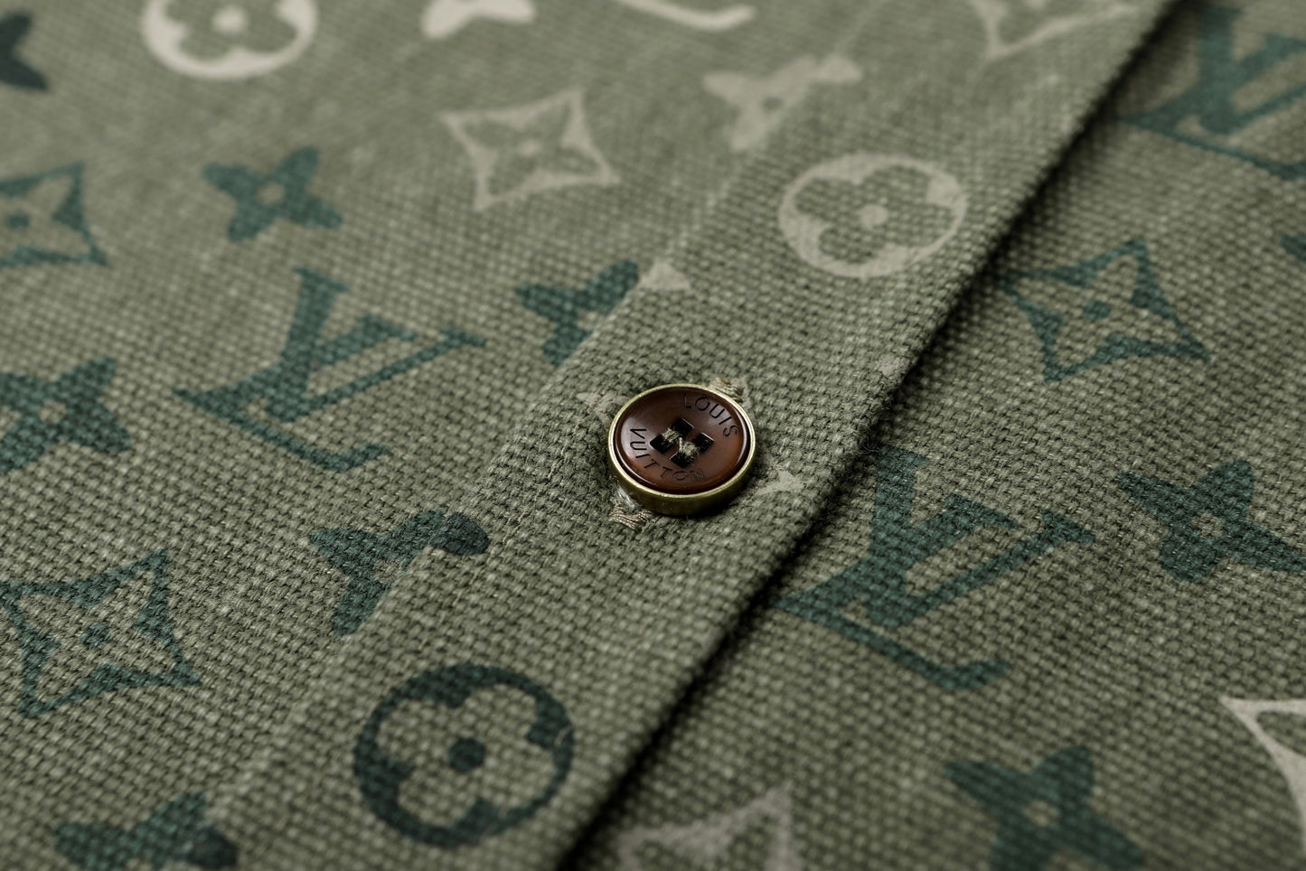 Louis printed shirt jacket