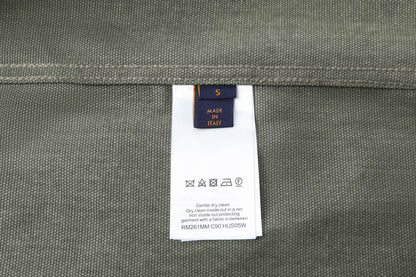 Louis printed shirt jacket