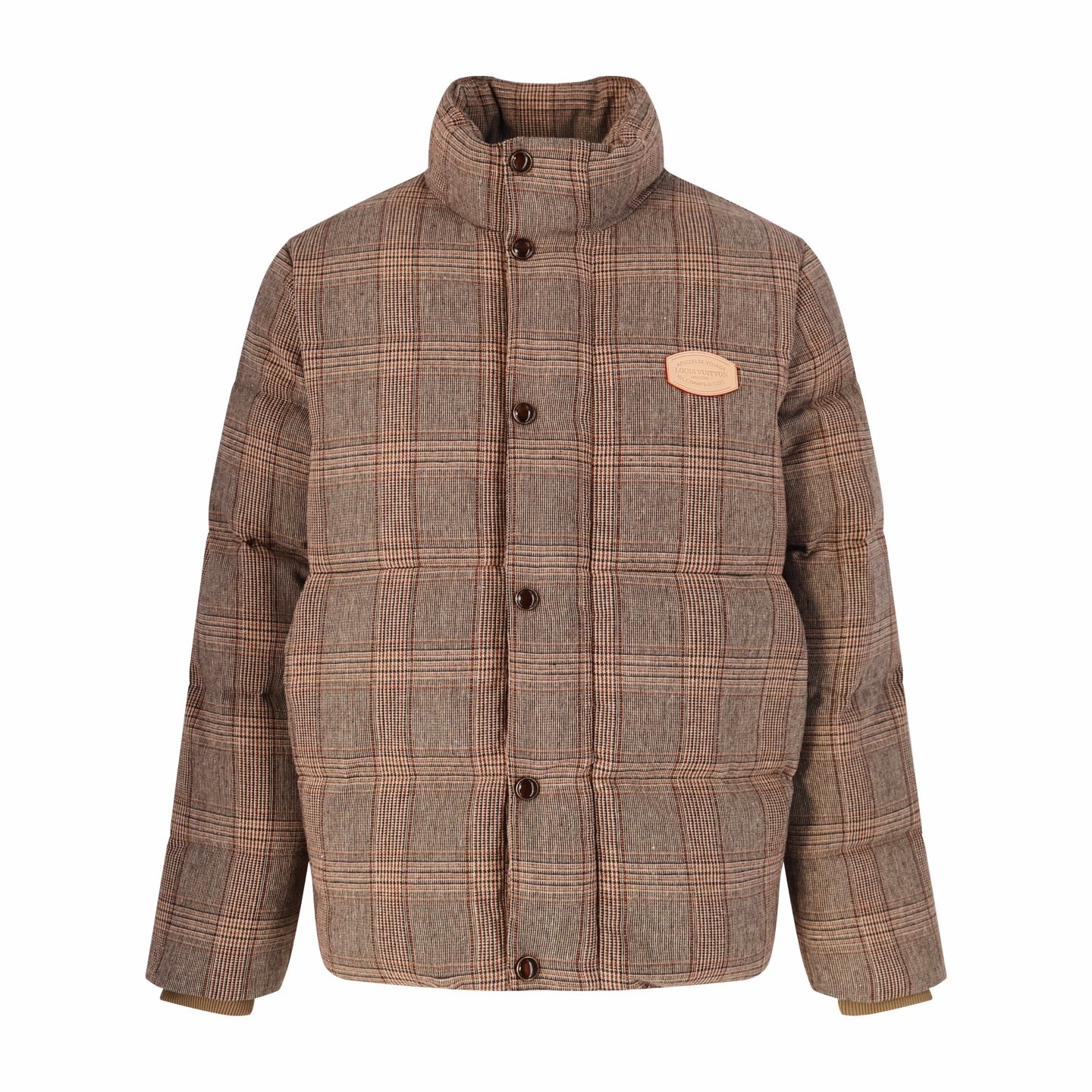 Louis plaid down jacket