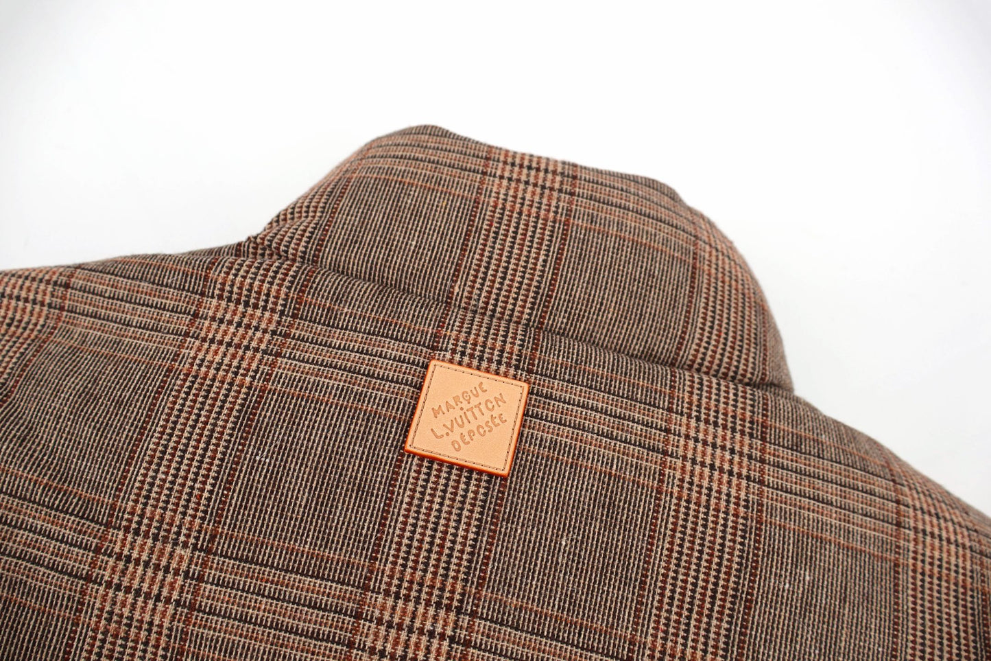 Louis plaid down jacket