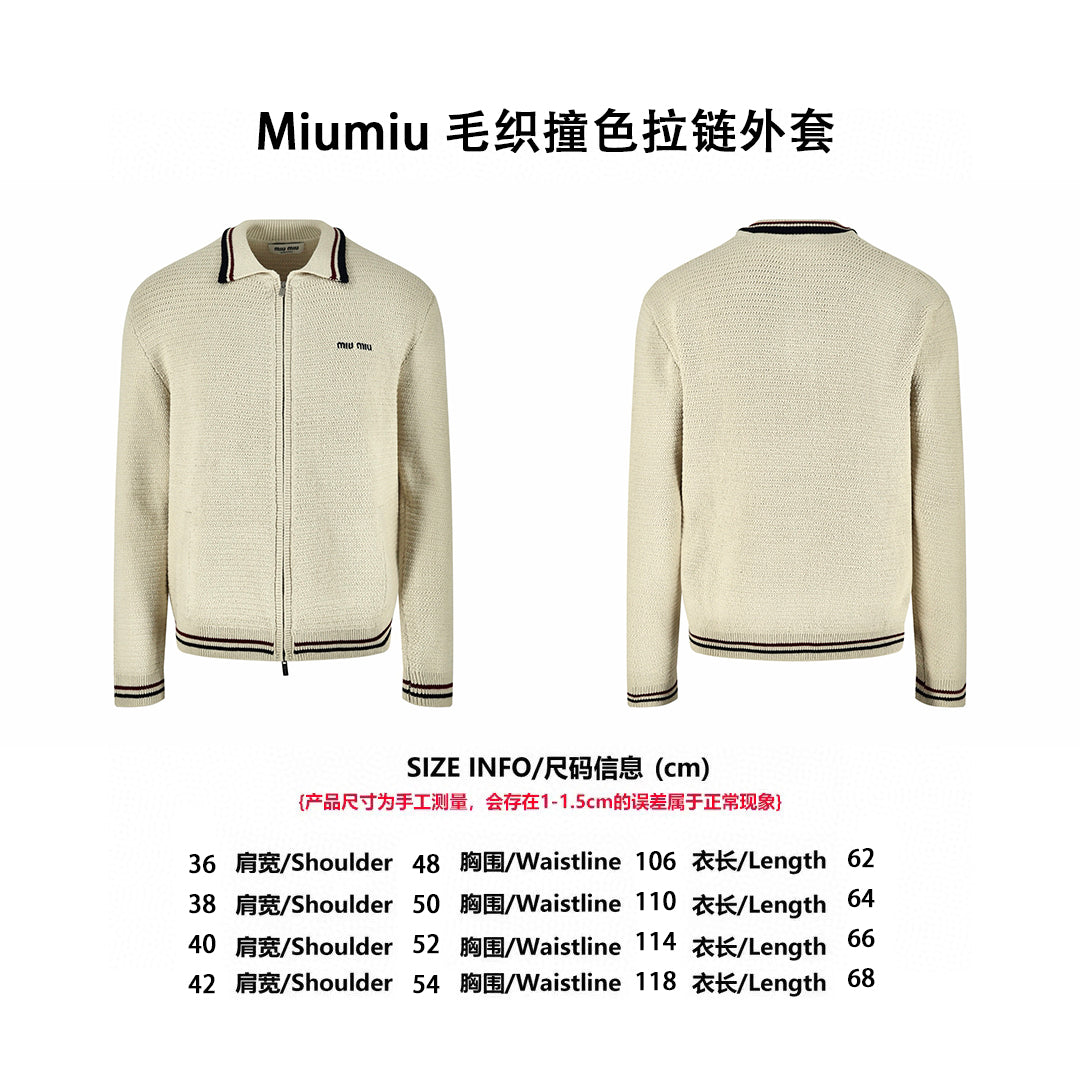Miu knitted jacket