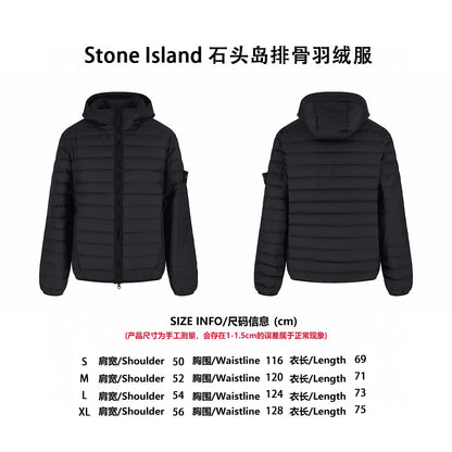 Stone warm down jacket