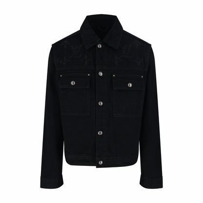 Louis hollow denim jacket