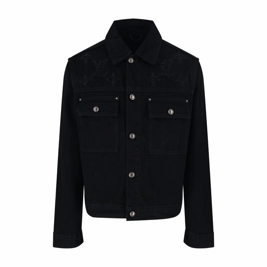Louis hollow denim jacket