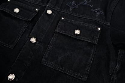 Louis hollow denim jacket