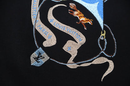 Louis embroidered sweatshirt