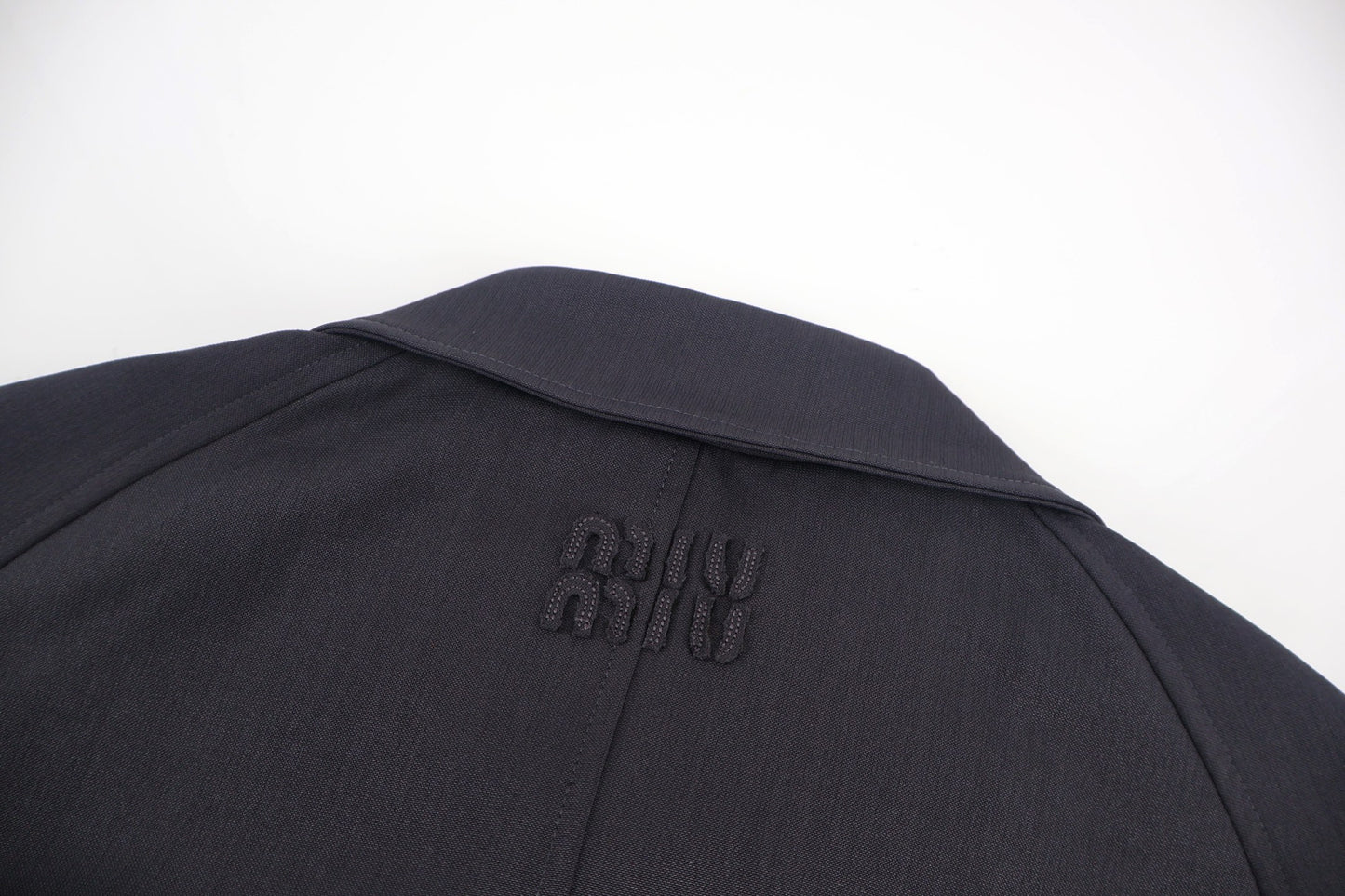 Miu hooded trench coat