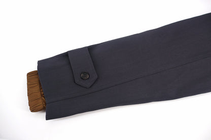 Miu hooded trench coat