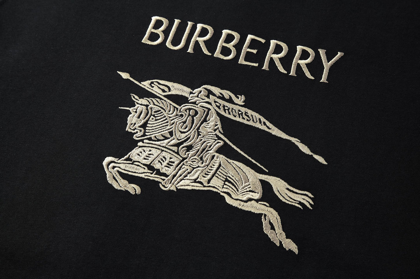 Bur embroidered t-shirt