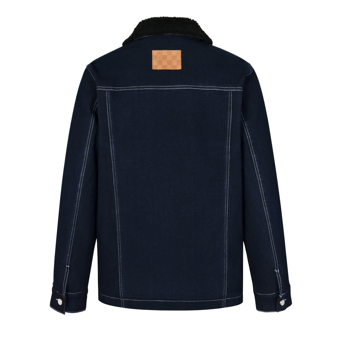 Louis padded denim jacket