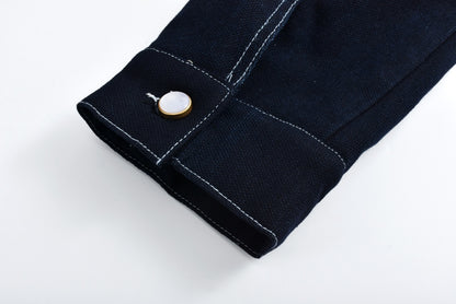 Louis padded denim jacket