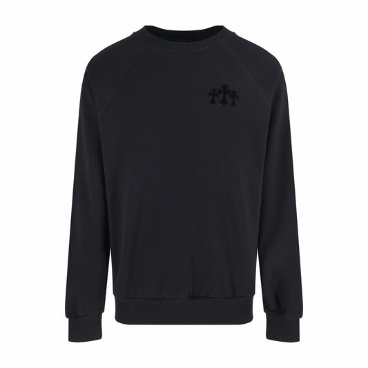 Chrome embroidered sweatshirt