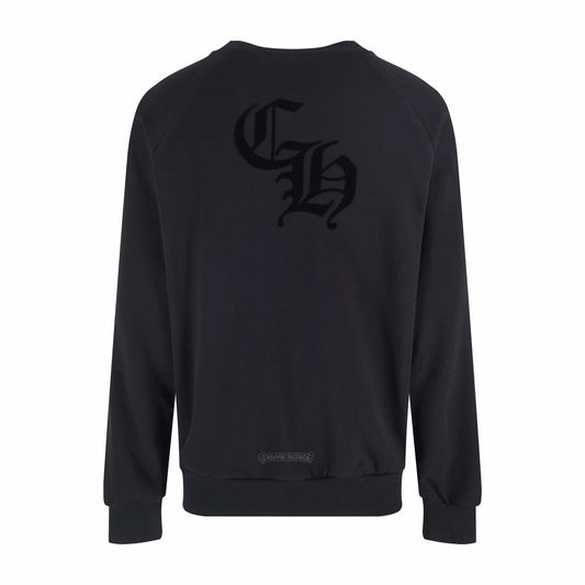 Chrome embroidered sweatshirt