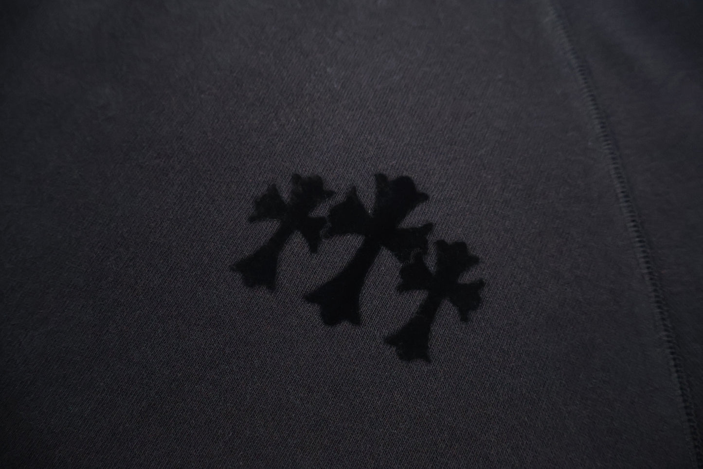 Chrome embroidered sweatshirt