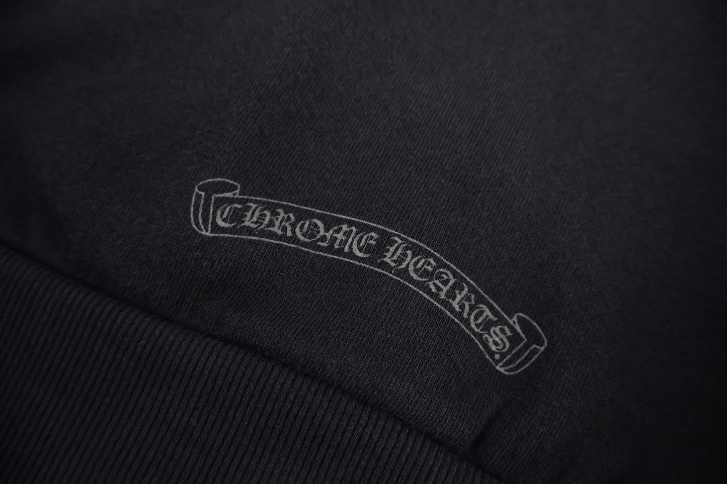 Chrome embroidered sweatshirt