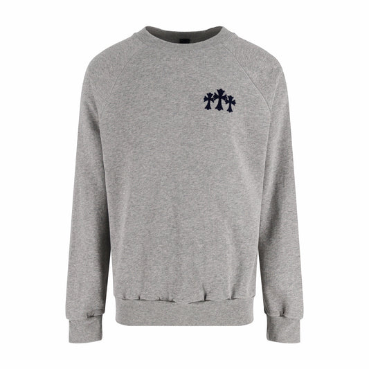 Chrome embroidered sweatshirt