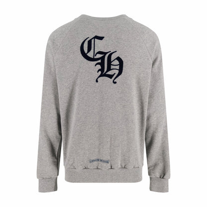 Chrome embroidered sweatshirt