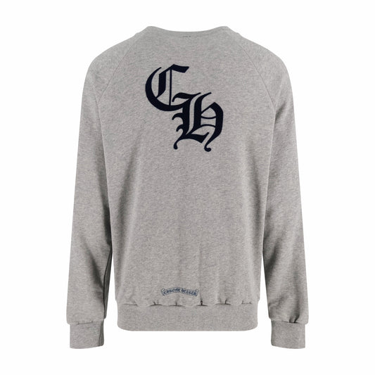 Chrome embroidered sweatshirt