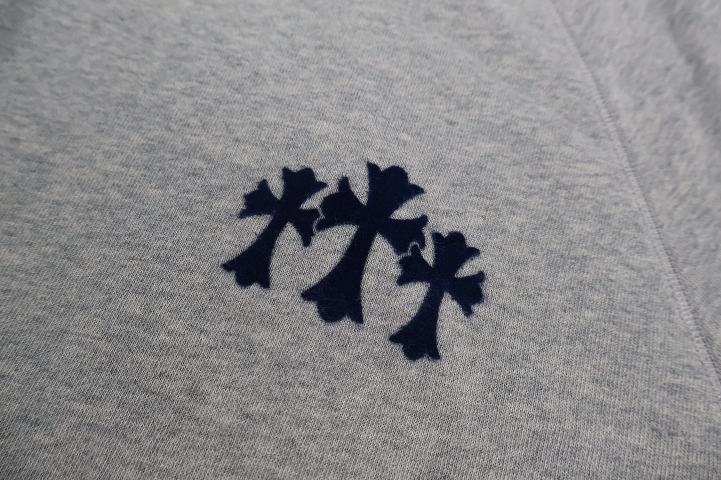 Chrome embroidered sweatshirt