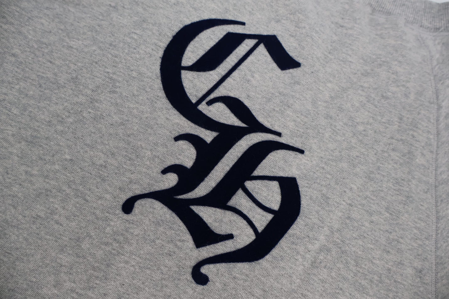 Chrome embroidered sweatshirt