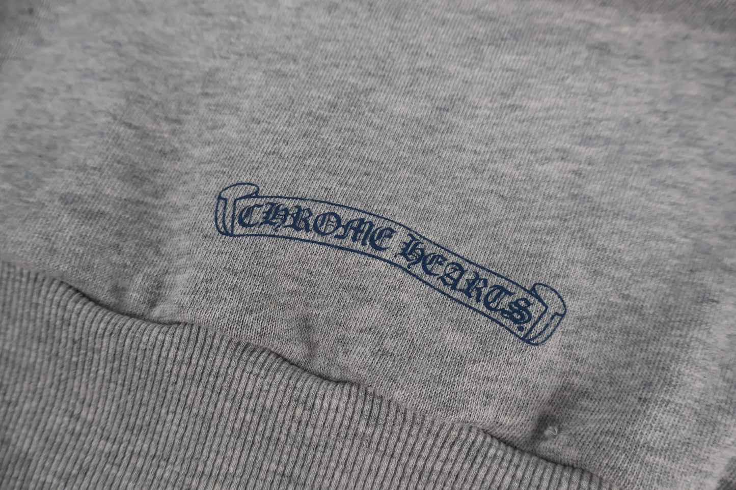 Chrome embroidered sweatshirt