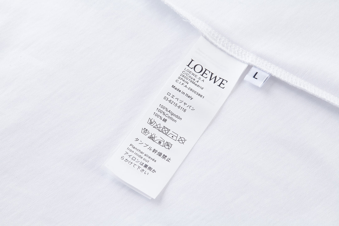 Loe embroidered t-shirt