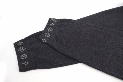 Louis jacquard knitted pants