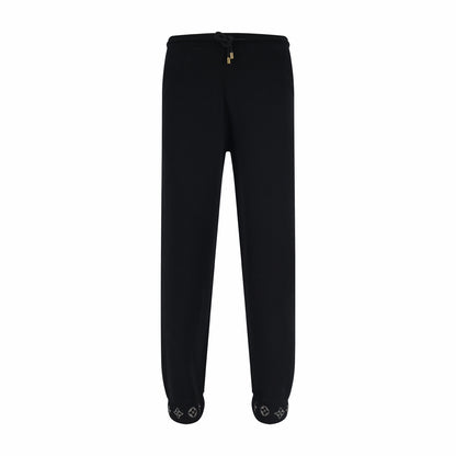 Louis jacquard knitted pants