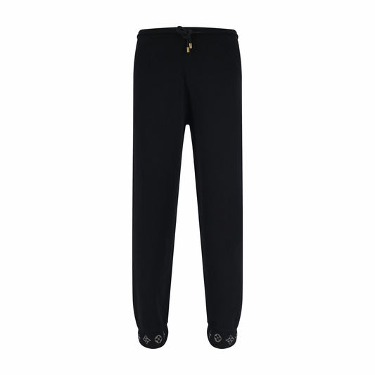 Louis jacquard knitted pants