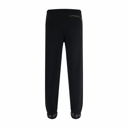 Louis jacquard knitted pants