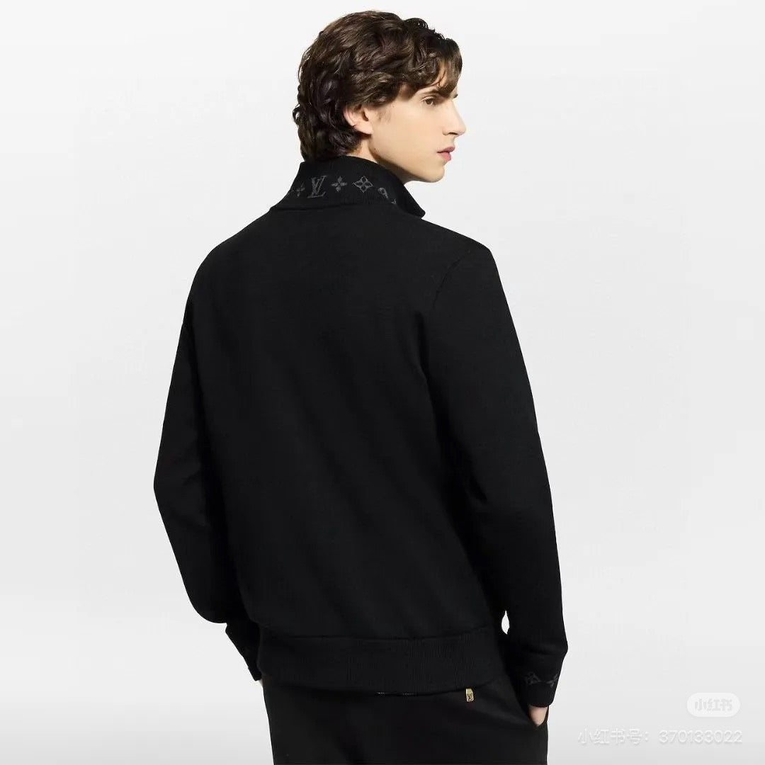 Louis mock neck jacket