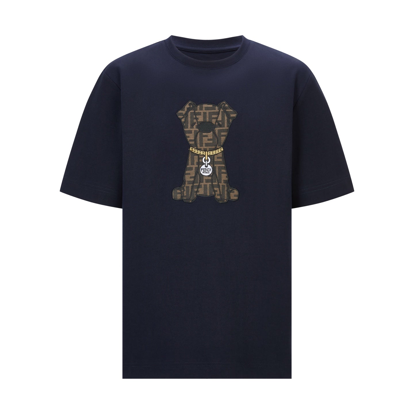 Fend embroidered t-shirt