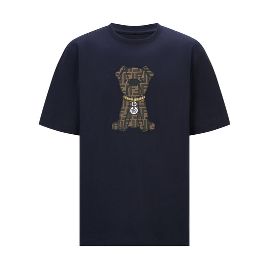 Fend embroidered t-shirt