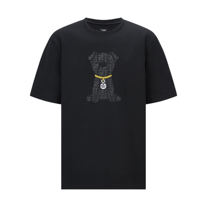 Fend embroidered t-shirt